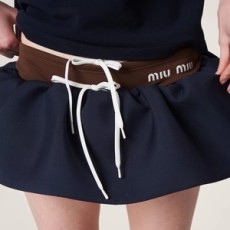 미우미우 모헤어 미니스커트