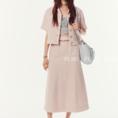 샤넬 이리데슨트 트위트 재킷