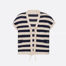 디올 마리니에르 반소매 가디건