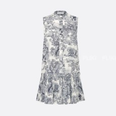 디올 Dioriviera 스트레이트 러플 드레스