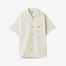 미우미우 데님 미니드레스 네추럴