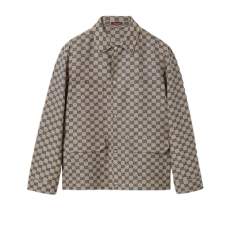 구찌 GG 리넨 혼방 캔버스 재킷
