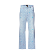 루이비통 모노그램 데님 팬츠 1AFPV8