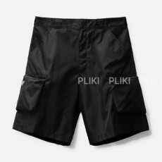 프라다 트라이앵글 리나일론 버뮤다 카고 쇼츠