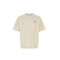 프라다 로고 코튼 티셔츠