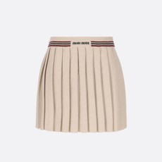 미우미우 캐시미어 미니스커트