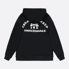 크롬하츠 세메터리 패치 집업 후드