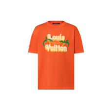 루이비통 트로피컬 반소매 코튼 크루넥