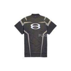 발렌시아가 유니티 스포츠 아이콘 바이커 오버사이즈 티셔츠 블랙