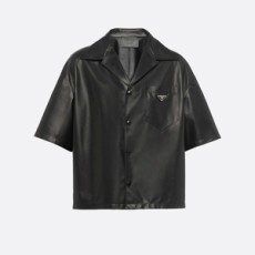 프라다 나파 가죽 셔츠