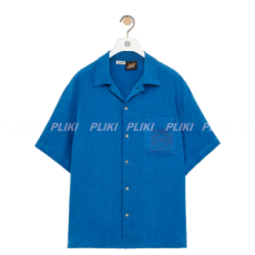 로에베 린넨 쇼트 슬리브 셔츠