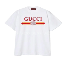 구찌 코튼 저지 프린트 티셔츠