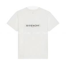 지방시 Reverse 타로 프린트 코튼 티셔츠