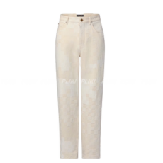 루이비통 다미에 데님 스케이트 팬츠