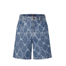 루이비통 모노그램 프린티드 데님 쇼츠