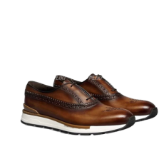 벨루티 패스트 트랙 레더 스니커즈