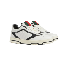 구찌 리웹 화이트 레더 스니커즈