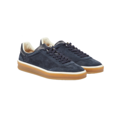 로로피아나 테니스 워크 스웨이드 스니커즈 네이비