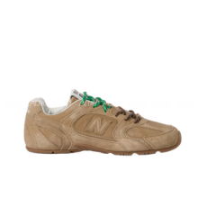 (W) 뉴발란스 x 미우 미우 530 스웨이드 메쉬 스니커즈 에크루