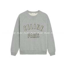 셀린느 코튼 플리스 파리 루즈 스웨트셔츠