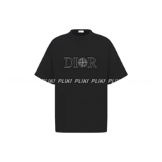 DIOR & STONE ISLAND 티셔츠 블랙