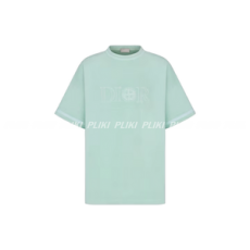 DIOR & STONE ISLAND 티셔츠 라이트 그린