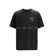 아크테릭스 시스템 A 솔라리움 SS 티셔츠 블랙카이트 솔리드 티셔츠