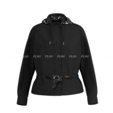 루이비통 쇼츠 후디드 파카 블랙