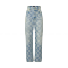 루이비통 다미에 데님 스케이트 팬츠