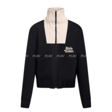 루이비통 니티드 칼라 엠브로이더드 테크니컬 블루종 1AFPU6