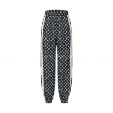 루이비통 모노그램 프린티드 테크니컬 트랙 팬츠