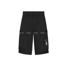 디올 & 스톤 아일랜드 버뮤다 쇼츠 블랙