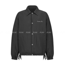 디올 블랙 테크니컬 패브릭 블루종 재킷