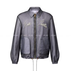 루이비통 엠브로이더드 나일론 블루종