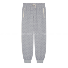 구찌 GG 나일론 자카드 조깅 팬츠