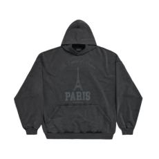 발렌시아가 더 캐피탈 오브 패션 라지 핏 후디