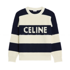 셀린느 스프라이트 코튼 오버사이즈 스웨터