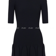 발망 니트 쇼케이터 드레스