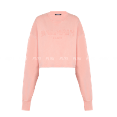 발망 빈티지 자수 장식 스웨트 셔츠