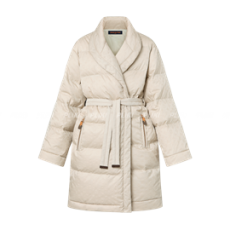 루이비통 모노그램 자카드 푸퍼 랩 코트