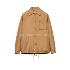 프라다 경량 리나일론 블루종 자켓