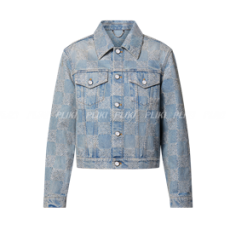 루이비통 엠벨리시드 다미에 데님 자켓