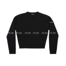 발렌시아가 스웨터 블랙