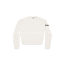 발렌시아가 스웨터 화이트