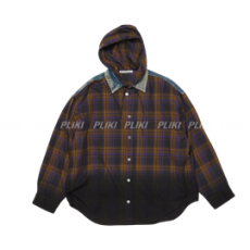 아크네 스튜디오 후드 버튼업 셔츠