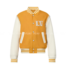 루이비통 엠브로이더드 바시티 블루종