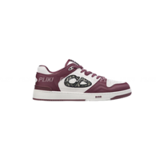 디올 B57 로우탑 스니커즈 버건디