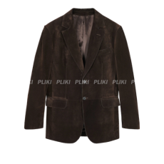 벨루티 누벅 레더 블레이저