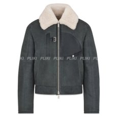 디올 램스킨 봄버 자켓