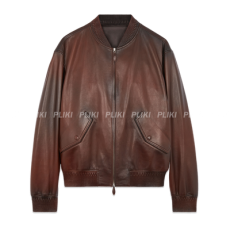 벨루티 파티나 레더 봄버